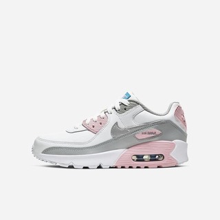 Pantofi Casual Nike Air Max 90 LTR Baieti Gri Deschis Albi Roz Metal Argintii | BRTS-40129